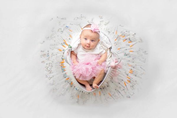 Newborn clothes and dressing a newborn